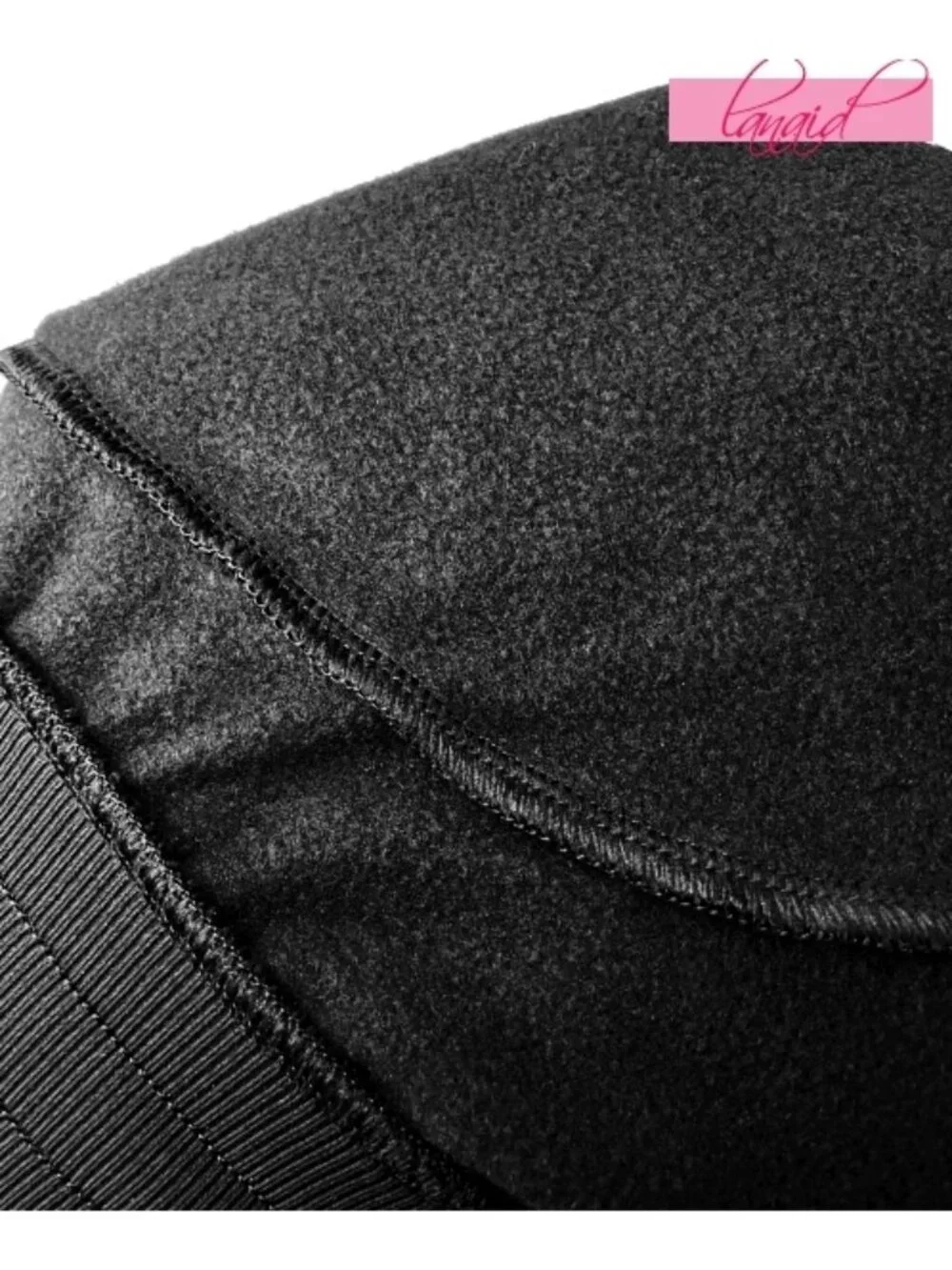 Alo Winter Warm High-Waist Moto Puffer Pant Black Brushed Hi-Rise Quilted Jogger